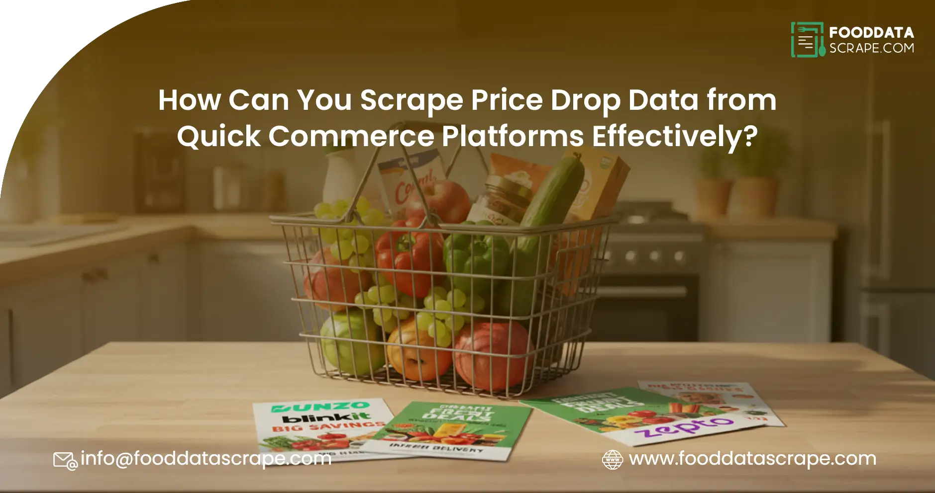 Scrape Price Drop Data from Quick Commerce Platforms